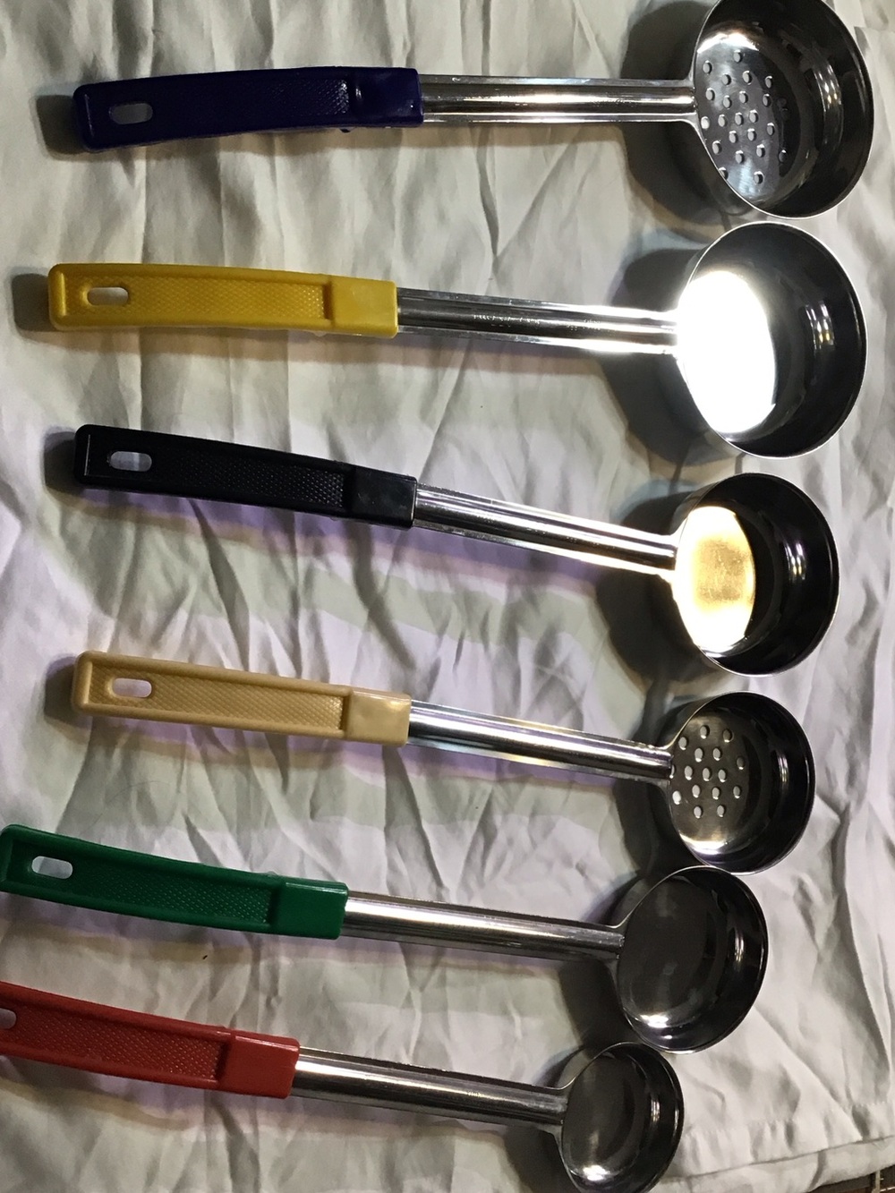 6 Stainless Steel measuring spoons